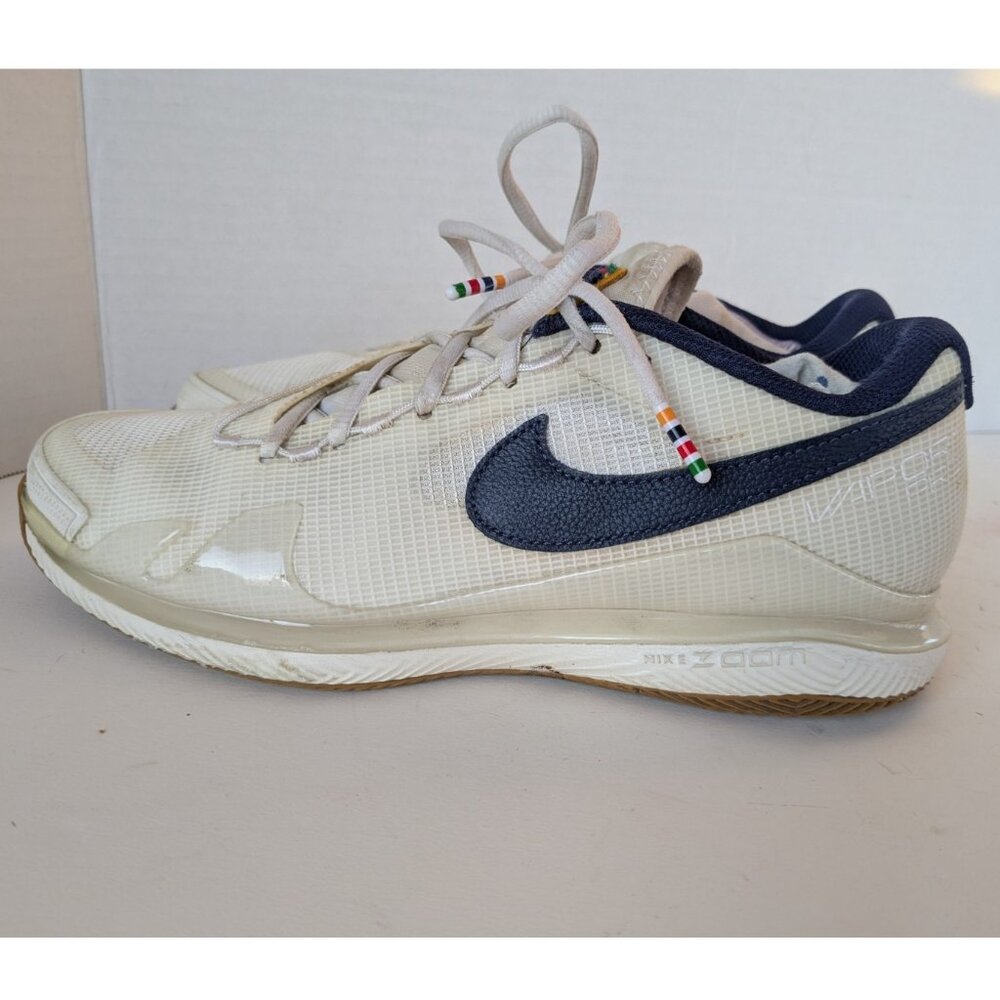 NikeCourt Zoom NXT Tennis Shoes Summit White/Binary Blue CZ0222-133 Size 9.5 - Picture 2 of 16